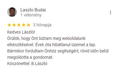 Budai László véleménye