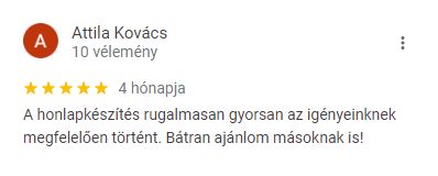 Kovács Attila véleménye