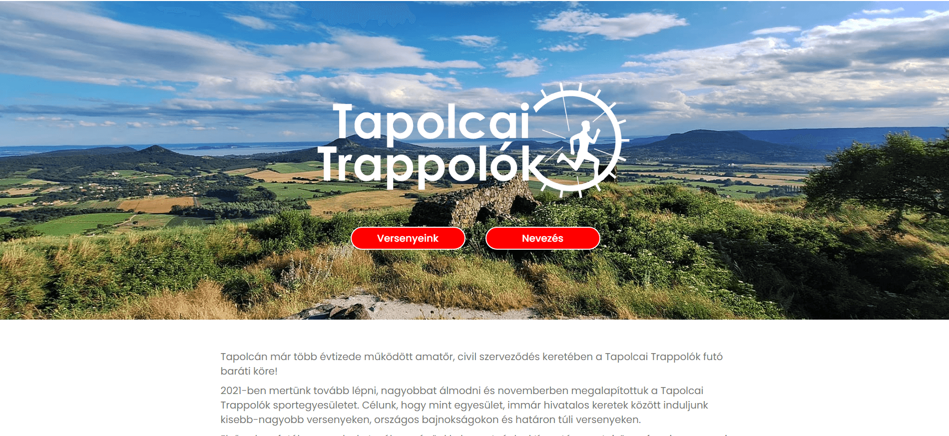 weboldal készítés - tapolcai-trappolok.hu
