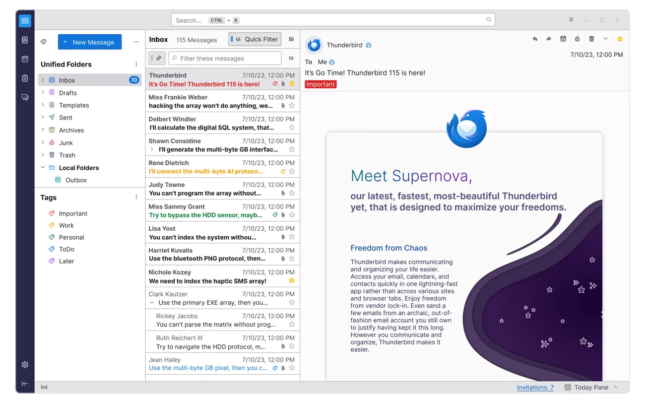 Mozilla Thunderbird